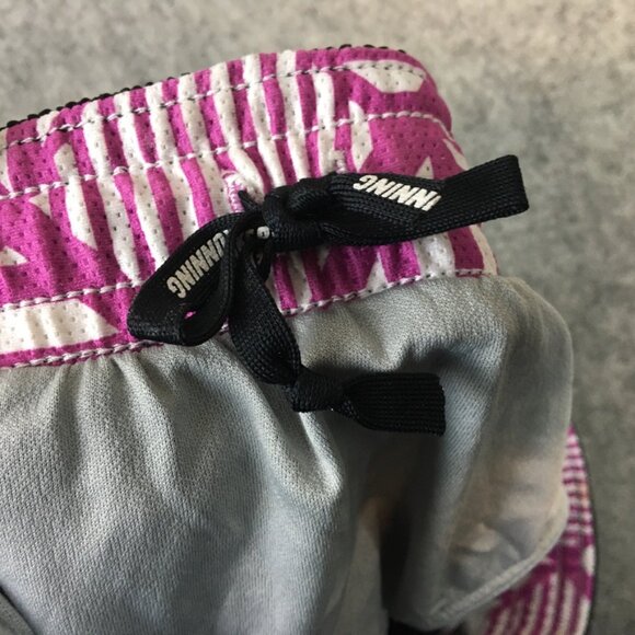 Nike Shorts Womens S Black Pink Running Drawstring 3" Lined Active Workout - Picture 6 of 12
